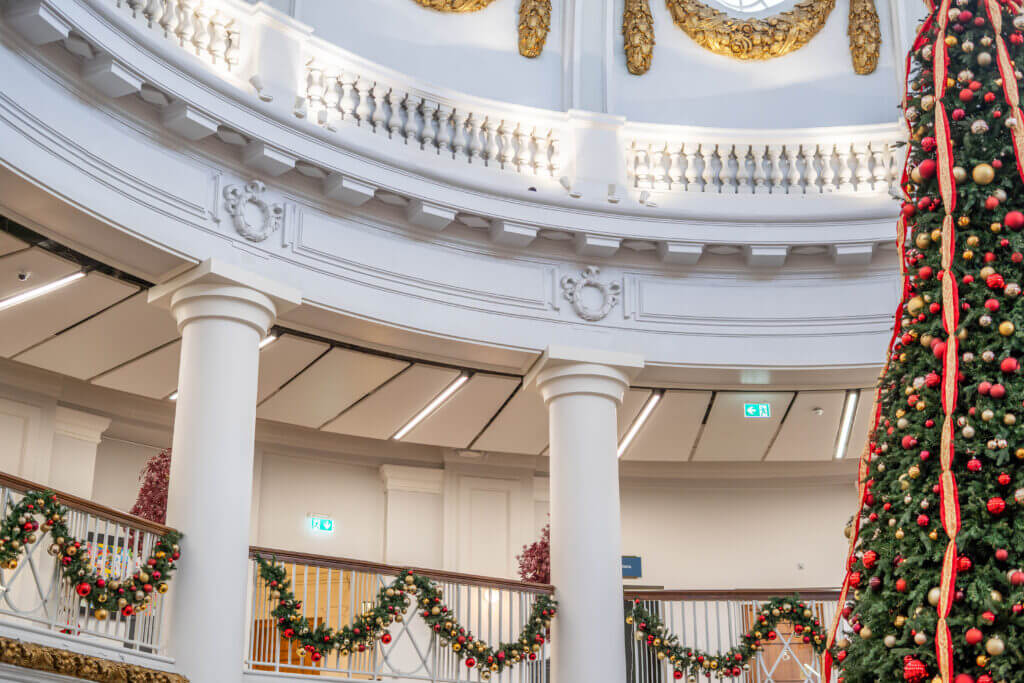 The Spanish City Christmas tree and lights, created by LS Electrical Services